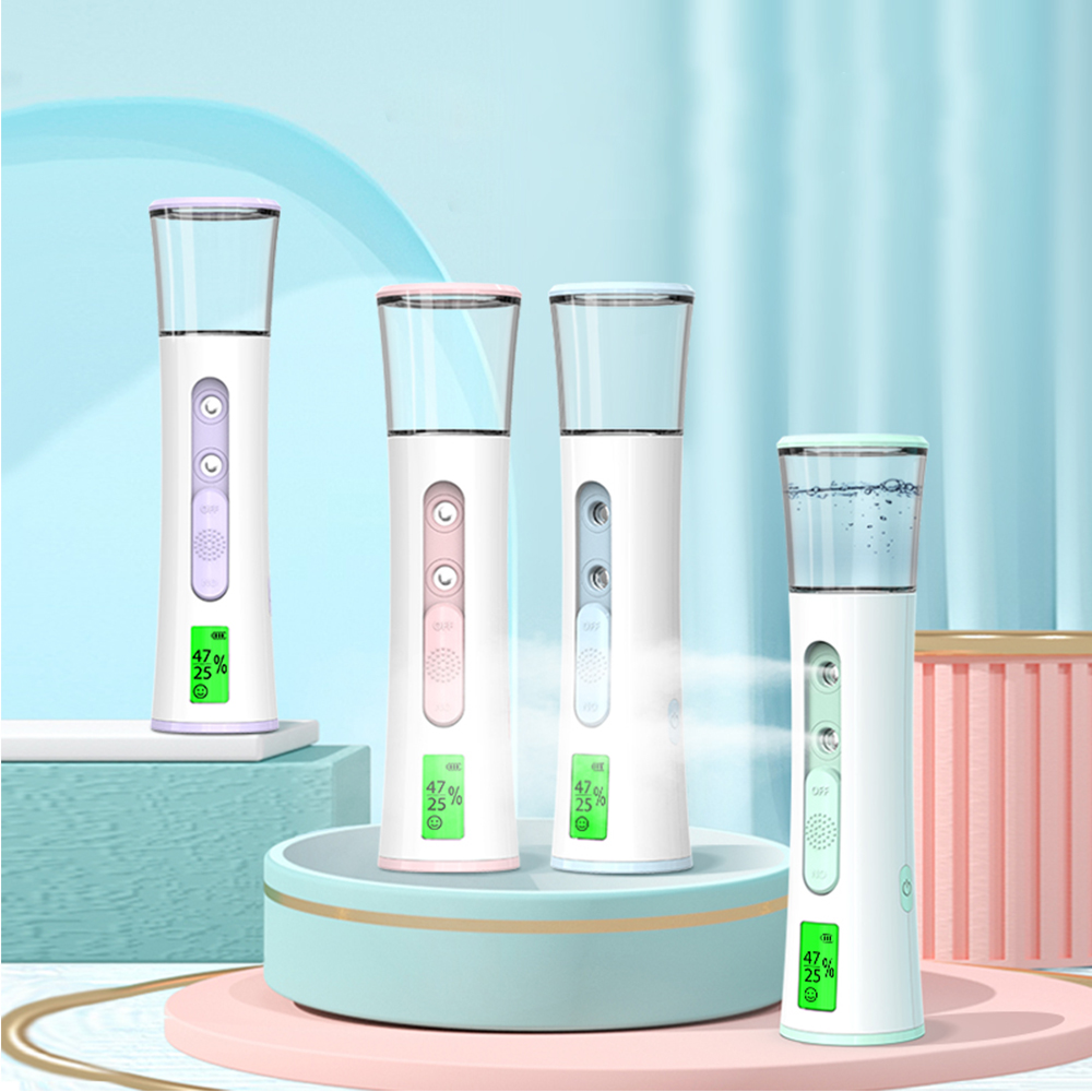 Facial Steamer Nano - Pulvérisateur de brume qualifiée ale portable,