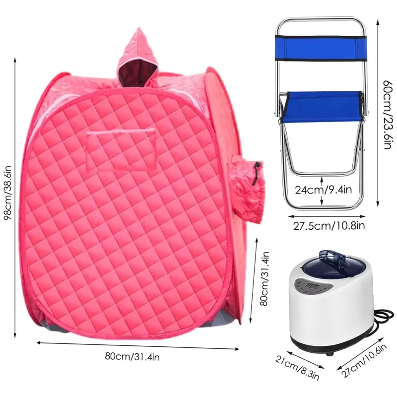 Mini sauna portable à vapeur p - Spa Wellness Family avis et prix