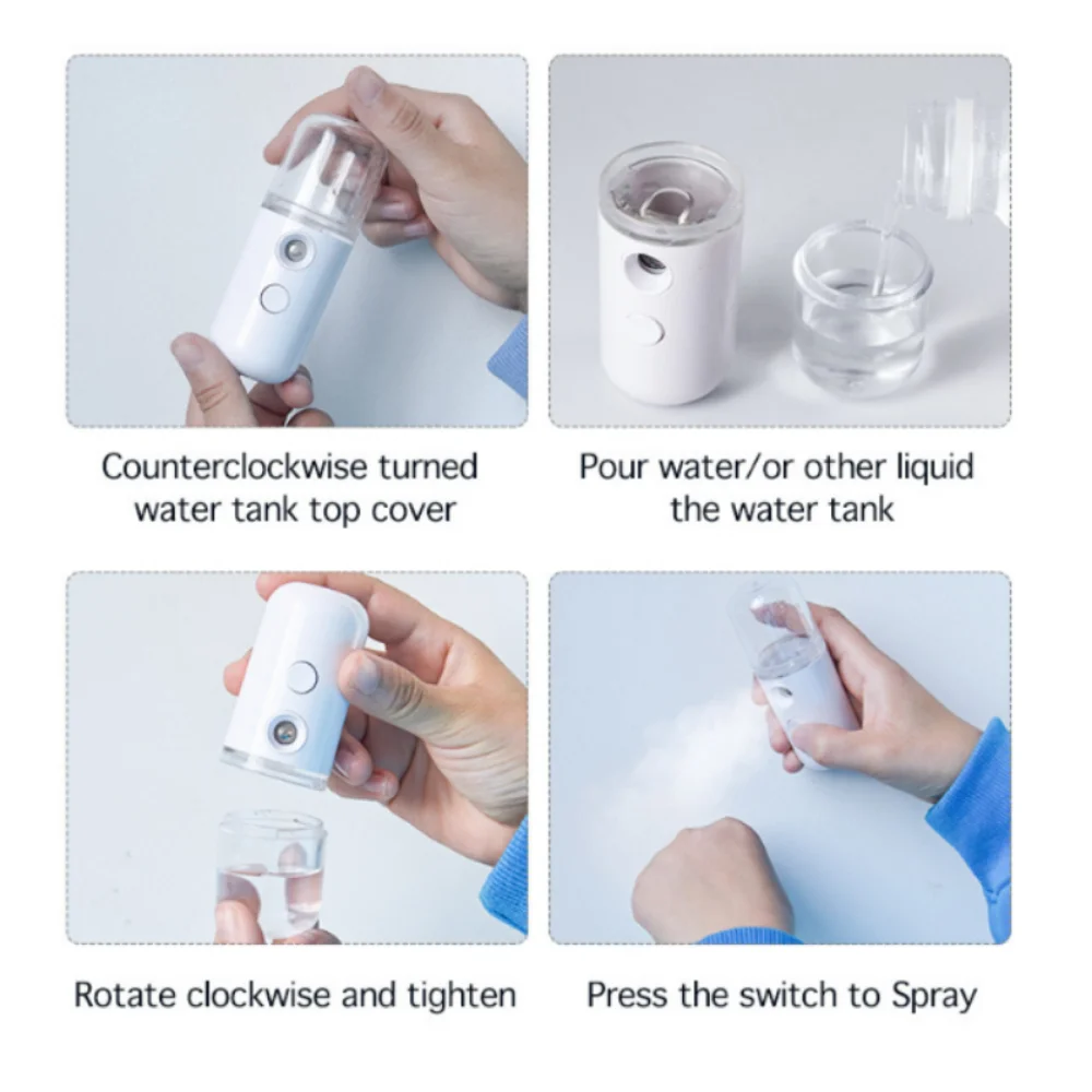 Mini-humidificateur facial por - Facial Steamer Nano avis et prix