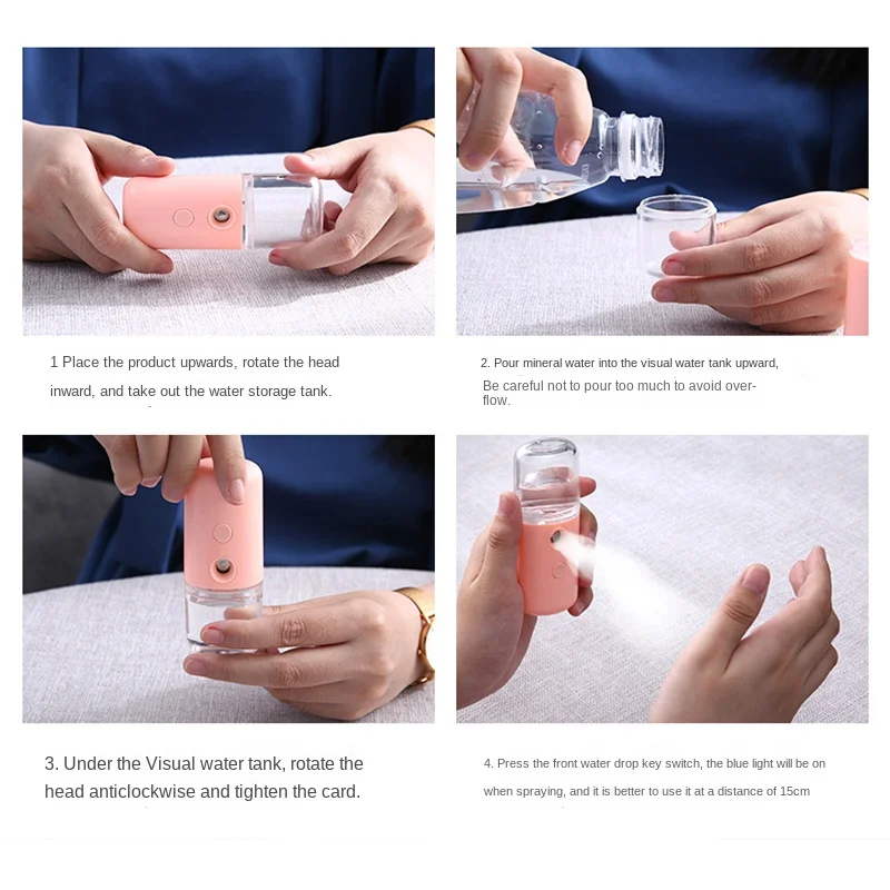 Mini humidificateur Portable,  - Facial Steamer Nano avis et prix