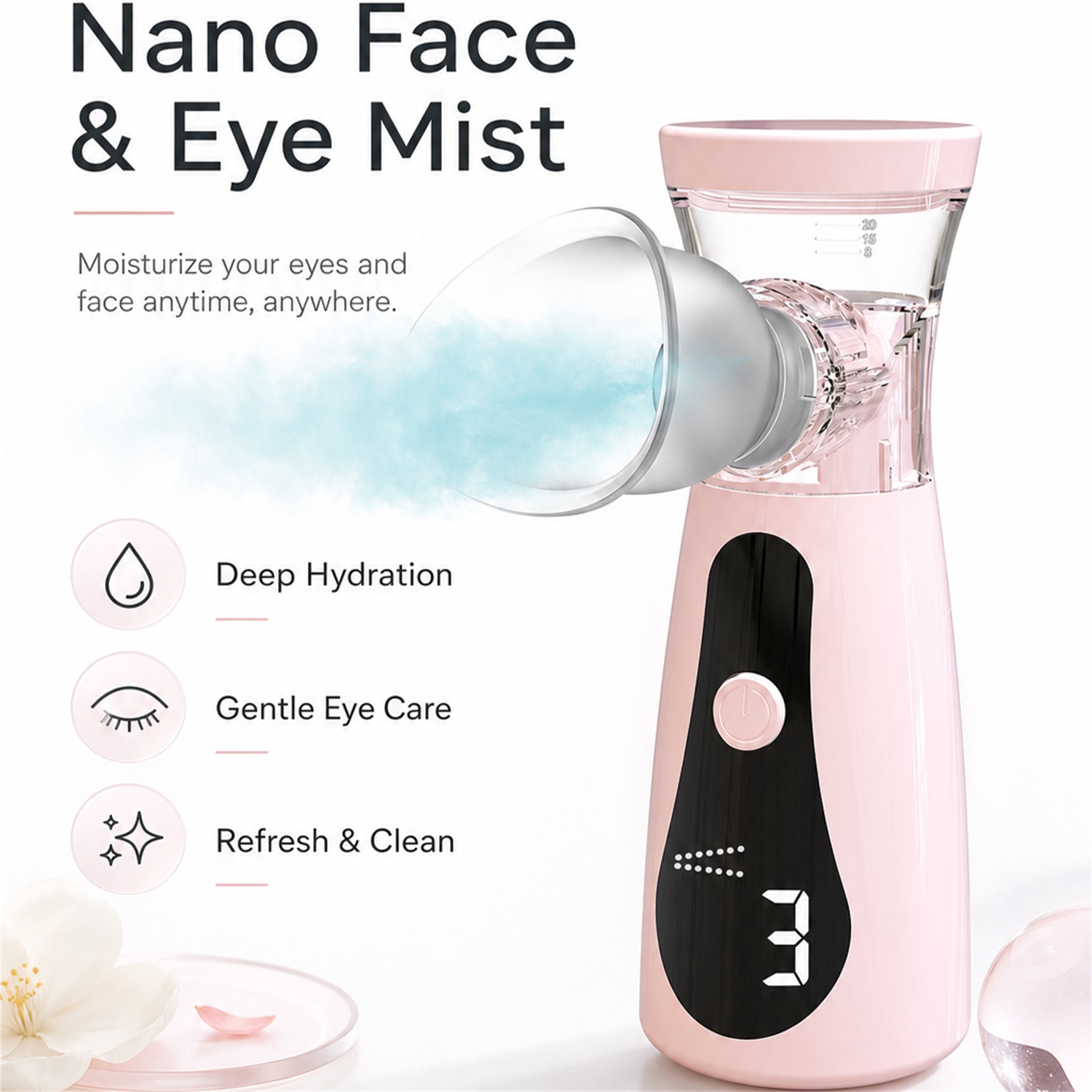 Nano Vaporisateur Facial Froid - Facial Steamer Nano avis et prix