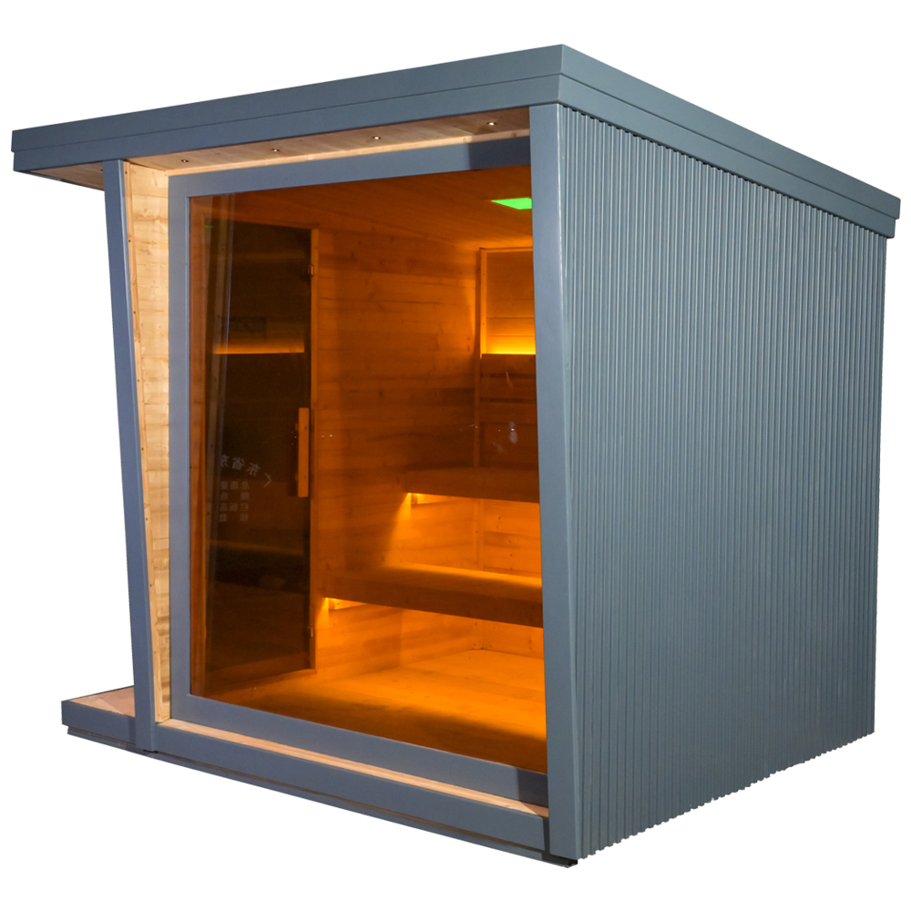 Sauna sec extérieur moderne gr - Spa Wellness In avis et prix
